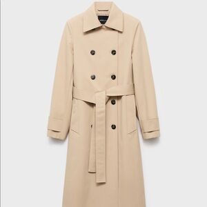 mango selection trench coat
